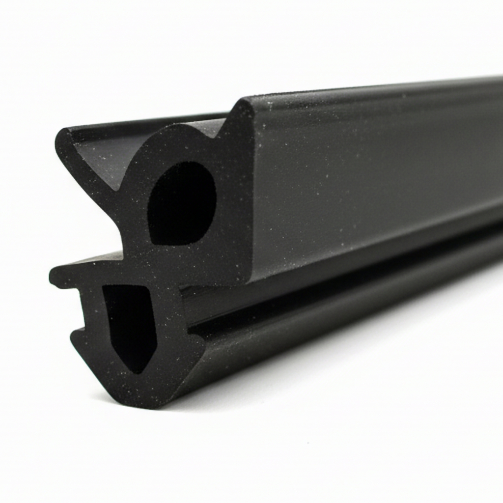 Уплотнитель SECIL, EPDM, для рамы REHAU 002, черный Уплотнитель SECIL, EPDM, для рамы REHAU 002, черный